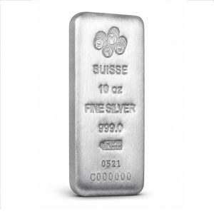 10 Oz Silver Bar | Pamp