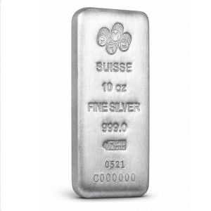 10 Oz Silver Bar | Pamp