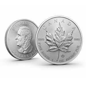 25 x 1 Oz Silver Maples (Tube) | Royal Canadian Mint