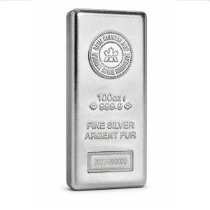 100 Oz Silver Bar | RCM