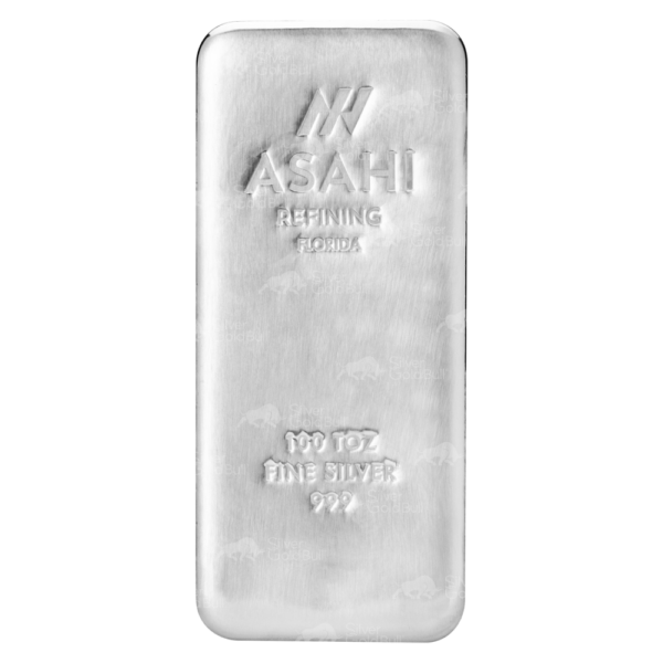 100 Oz Silver Bar | Asahi