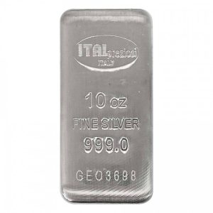 10 Oz Silver Bar | Italpreziosi