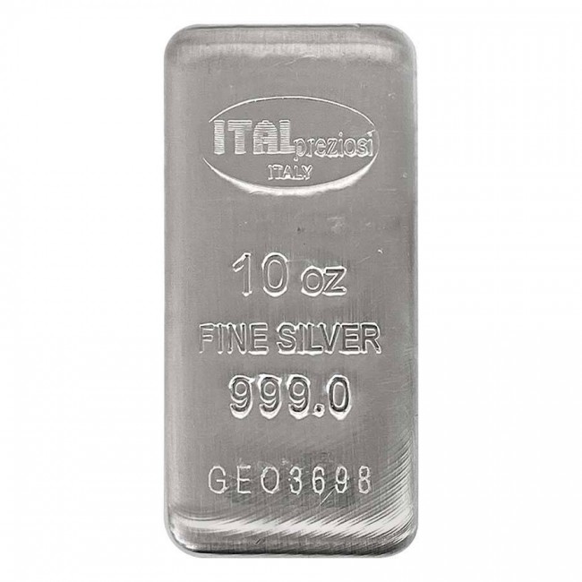 10 Oz Silver Bar | Italpreziosi